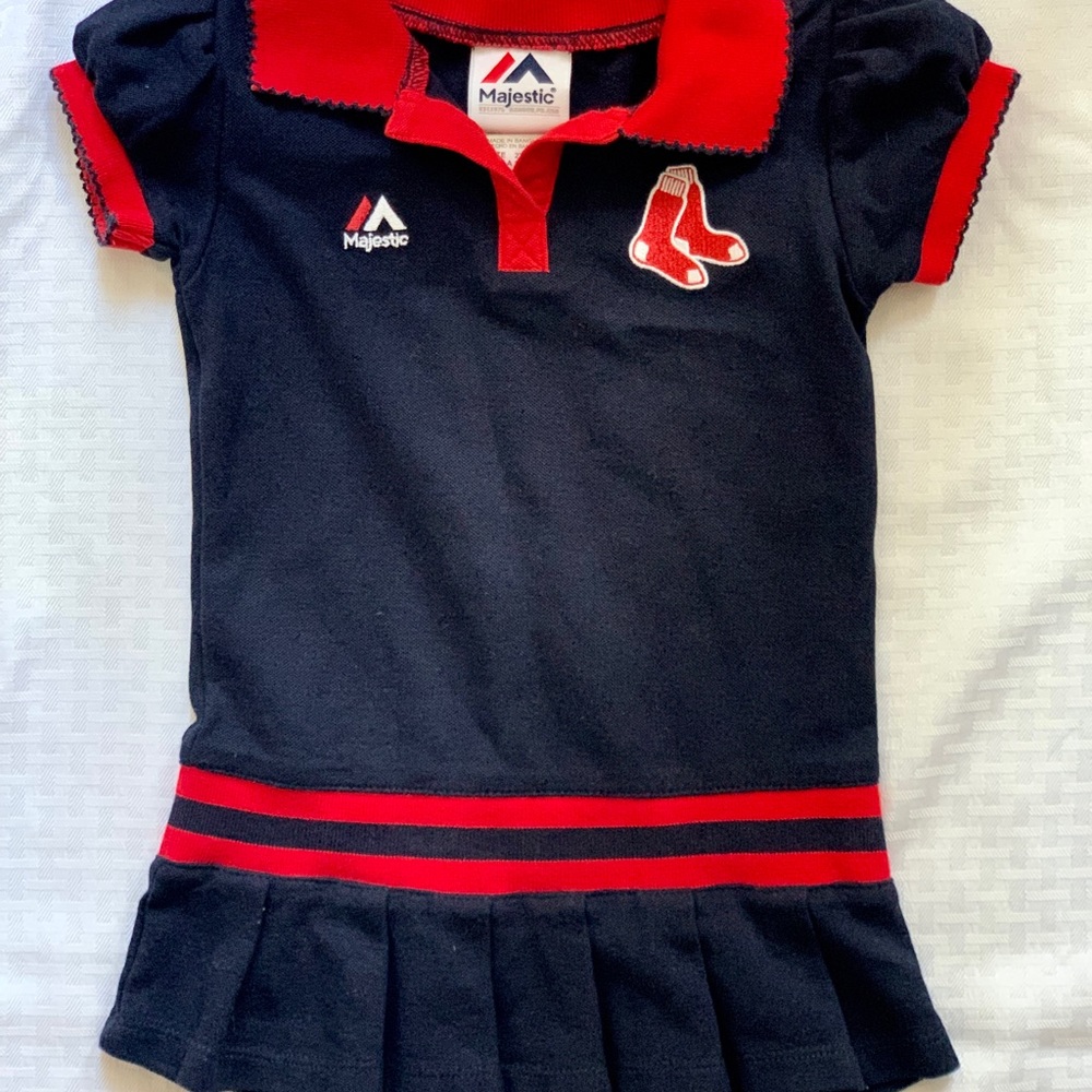 Boston Red Sox pleated dress